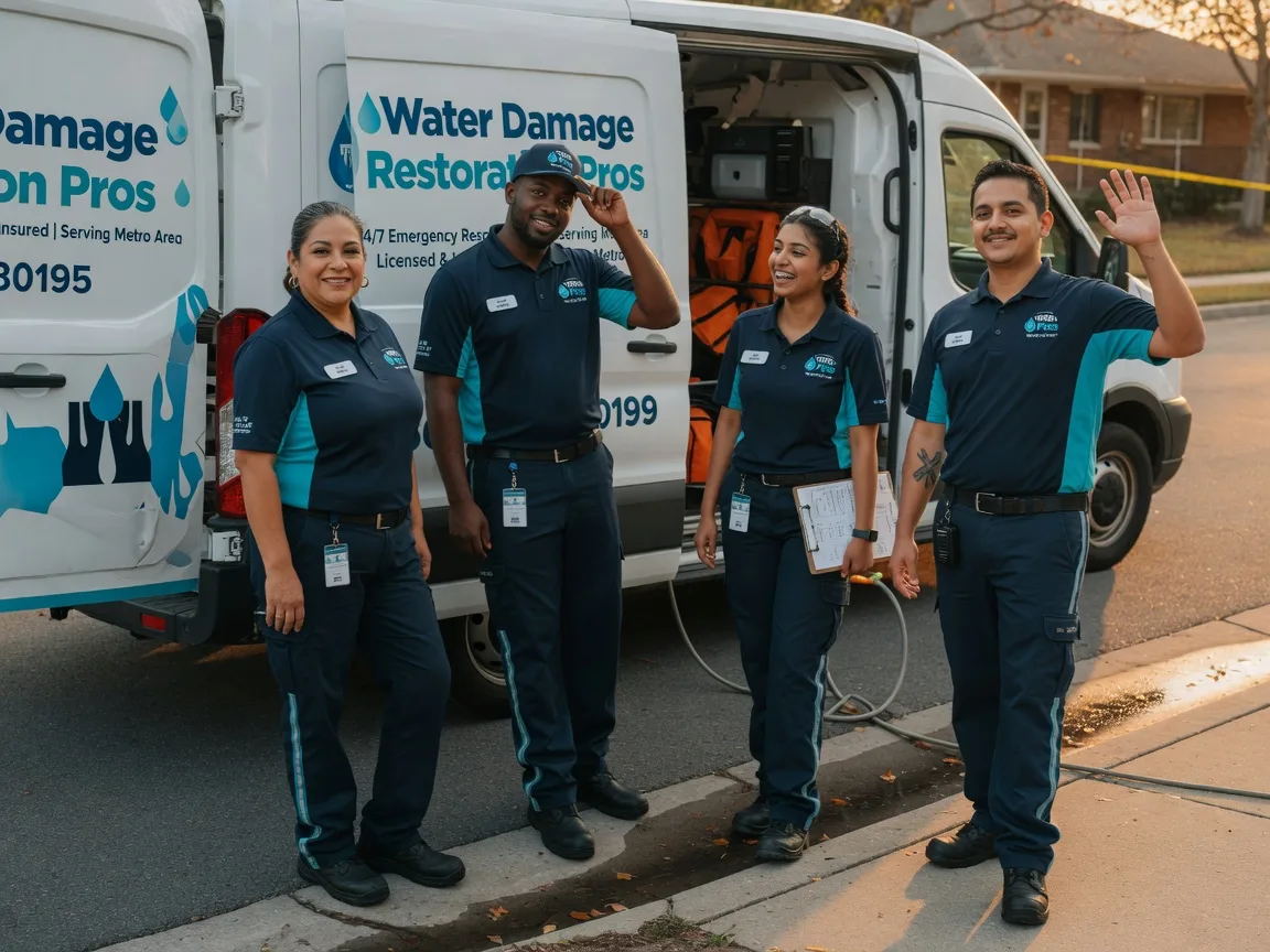 Water Damage Restoration company in Jamestown, LA